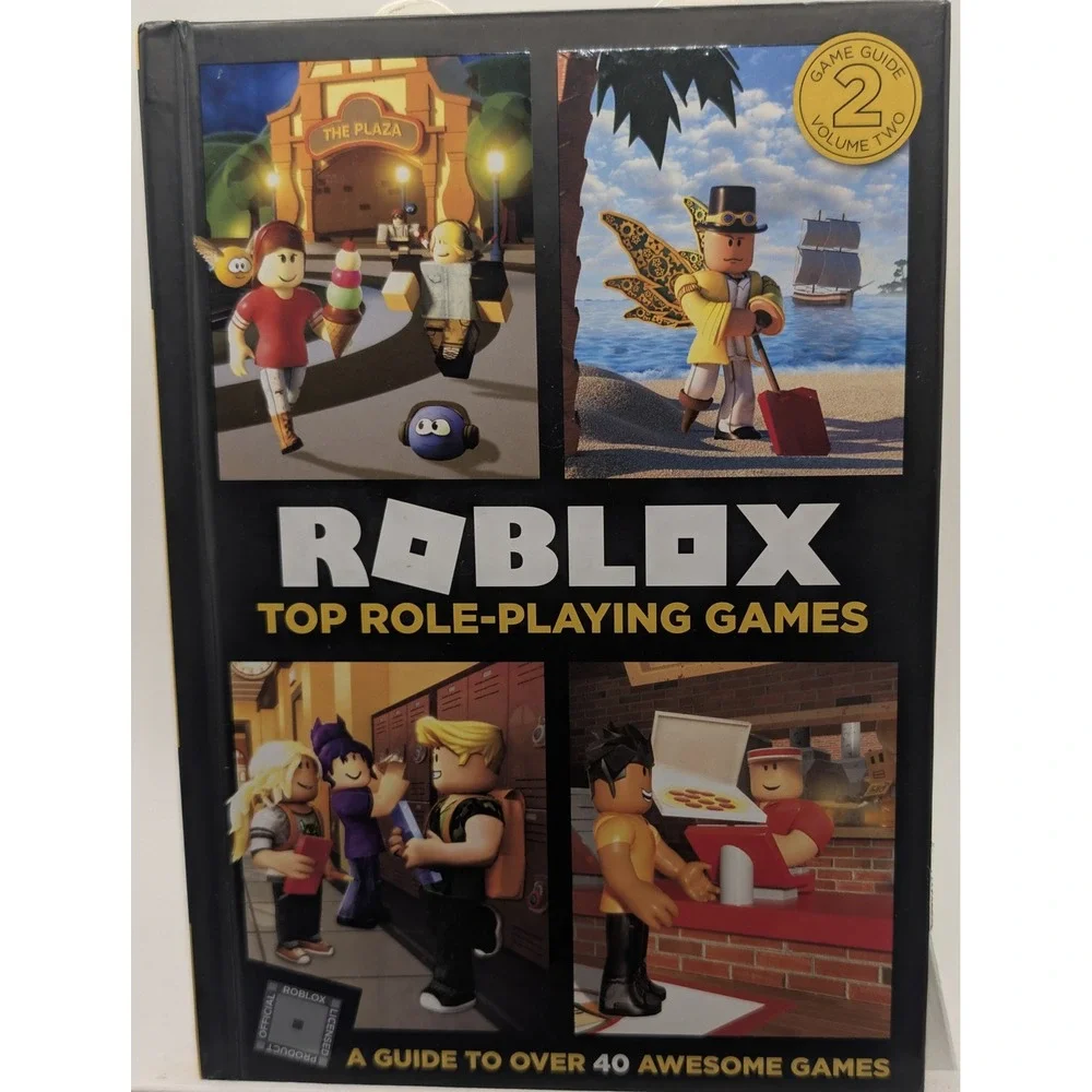 Roblox Game Guide Black Top Role-Playing Games Vol 2 Hardcover 2019